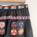 Granny Crochet Belted Pockets Pants-8