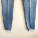 Raw Step Hem Skinny Jeans-8