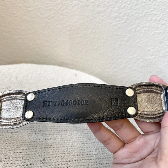 Weave Braided Concho Belt