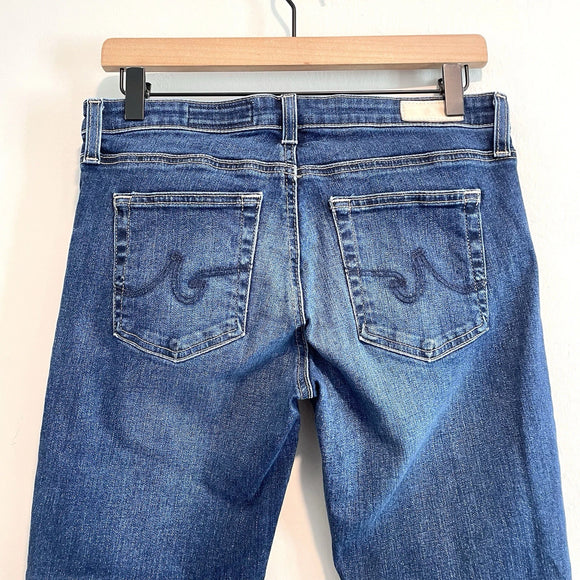 Cigarette Crop Cut Off Jeans