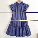 Tiered Cotton Dress-8