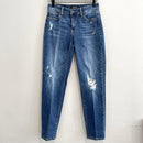 Distressed Slim Fit Jeans-1