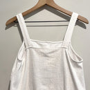 Cinch Hem Tie Button Top-8