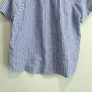 Striped Ruffle Button Down Top-9