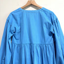 Long Sleeve Denim Babydoll Dress-9