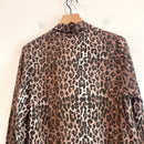 Leopard Silk Button Down Tunic-9