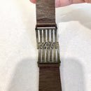 Leather Crystal Cuff Bracelet-9
