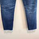 Cigarette Crop Cut Off Jeans-9