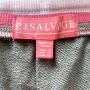 Daisy Embroidered Pajama Shorts-9