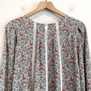 Floral Crochet Trim Top-10