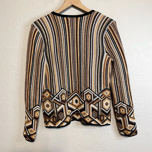 Geometric Cardigan