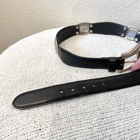 Weave Braided Concho Belt