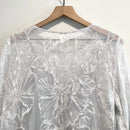 Silk Embroidered Ruffle Lined Top-10