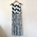 Sleeveless Abstract Print Dress-8