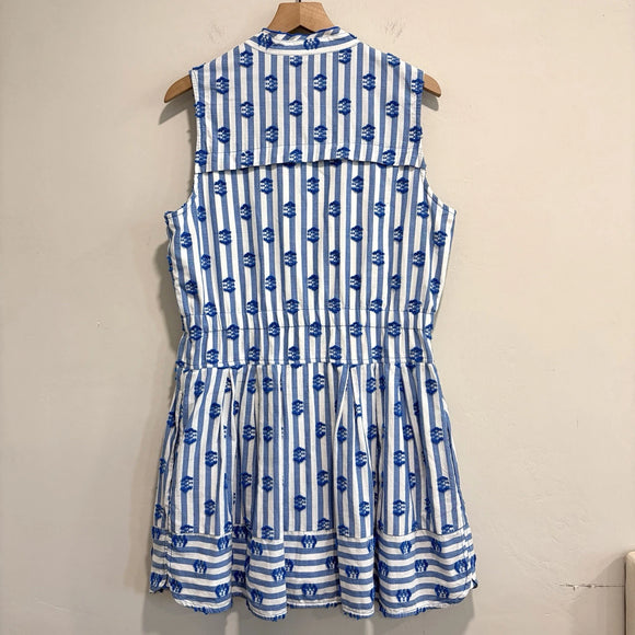 Striped Button Down Dress