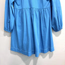 Long Sleeve Denim Babydoll Dress-10