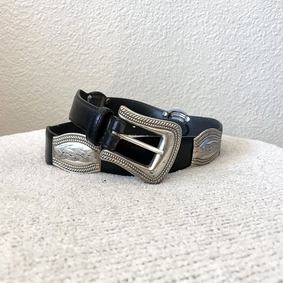 Weave Braided Concho Belt