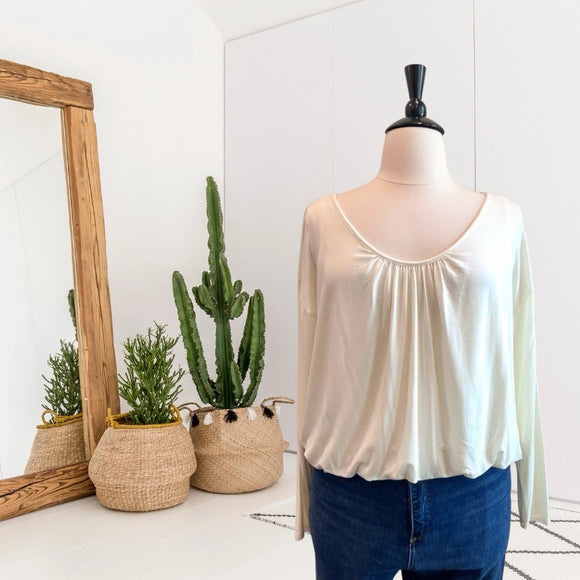 Bubble Hem Top