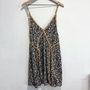 Floral Spaghetti Strap Dress-5