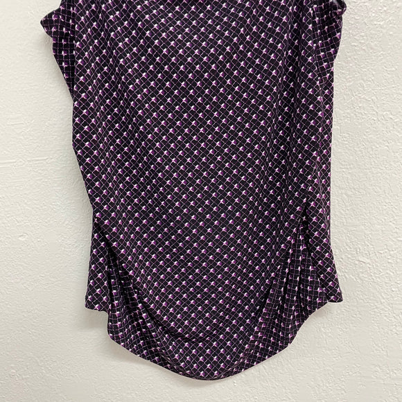 Square Draped Neck Blouse