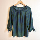 Tartan Plaid Blouse-2