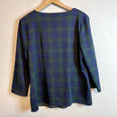 Plaid Blouse-5