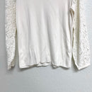 Lace V-Neck Sweater-6