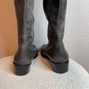 Over the Knee Leather Boots-7