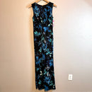 Floral Twist Front Maxi Dress-2