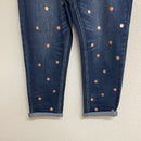 Polka Dot Crop Jeans-3