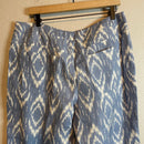 Ikat Linen Pants-7
