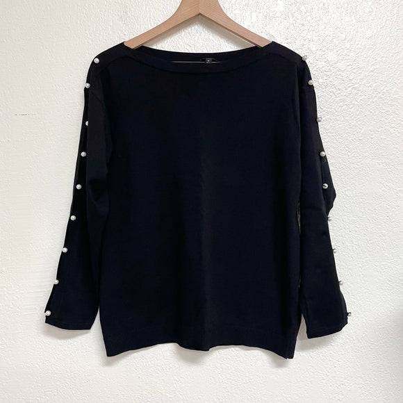 Pearl Trim Sweater