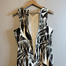 Leaf Print Dress-8