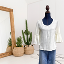 Bell Sleeve Top-1