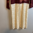 Plaid Lace Duster-5