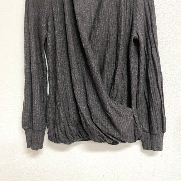 Faux Wrap Sweater