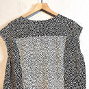 Dotted Sleeveless Blouse-7