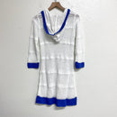Hooded Swim Cover Knit Dress-7