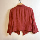 Linen Blend Blazer Jacket-7