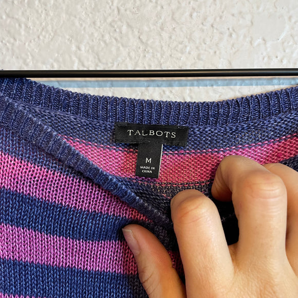 Linen Striped Sweater