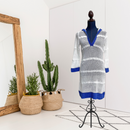 Hooded Swim Cover Knit Dress-1