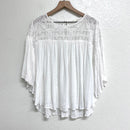 Sheer Neckline Blouse-2