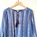 Floral Embroidered Peasant Top-3