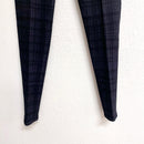 Plaid Skinny Jeans-4