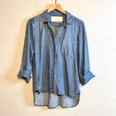Animal Print Button Up Top-2