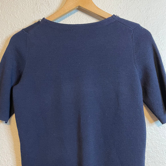Jeweled Neck Sweater