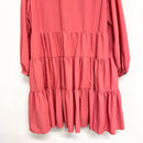 Tiered Long Sleeve Dress-10