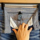 Distressed Knee Jeans-3