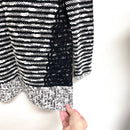 Textured Striped Lace Sweater-5