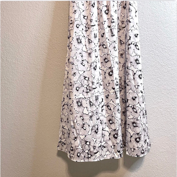 Watercolor Floral Maxi Dress